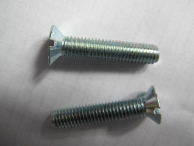 DIN963开槽沉头一字槽镀锌螺钉 规格详解与采购指南